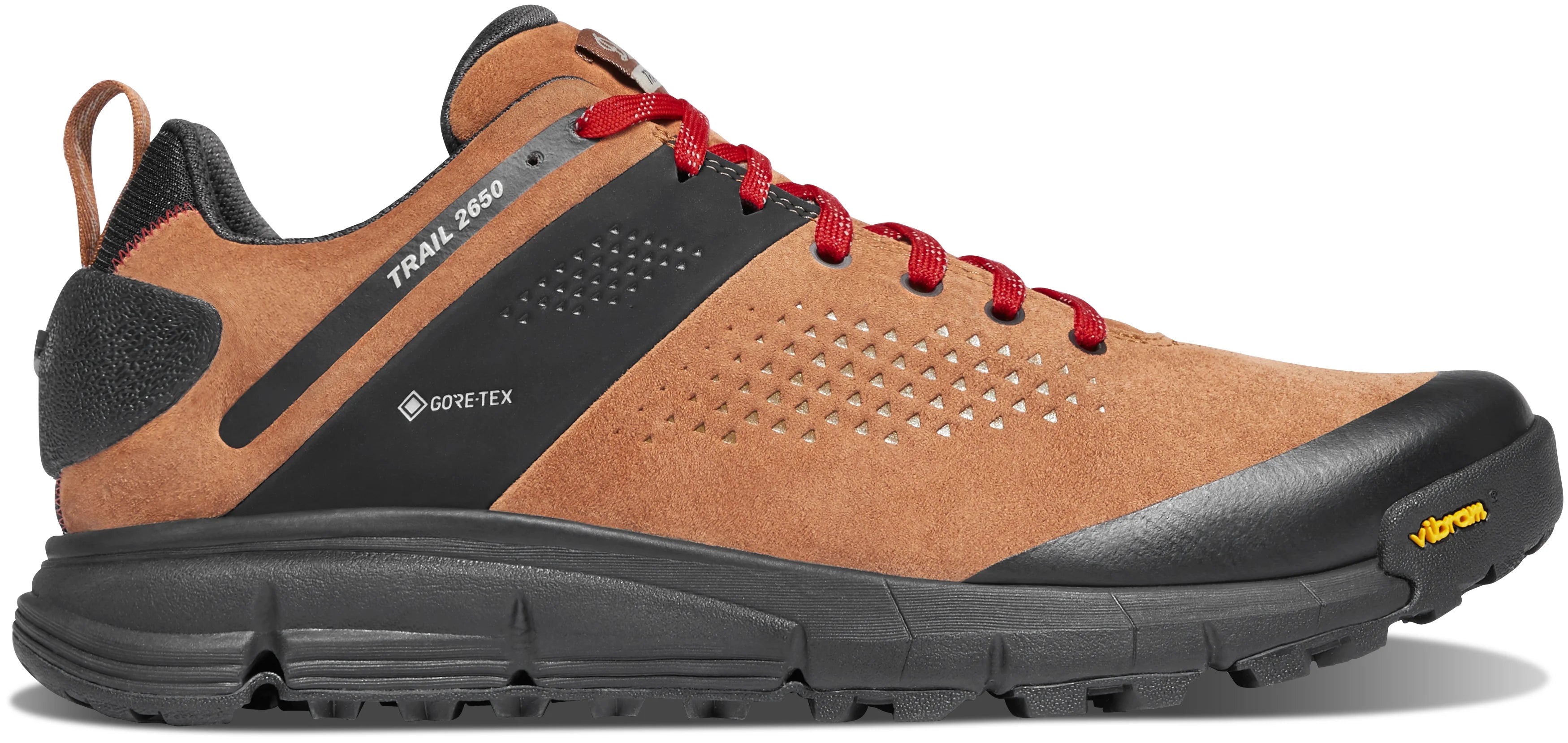 Men's Trail 2650 Suede Brown/Red GTX