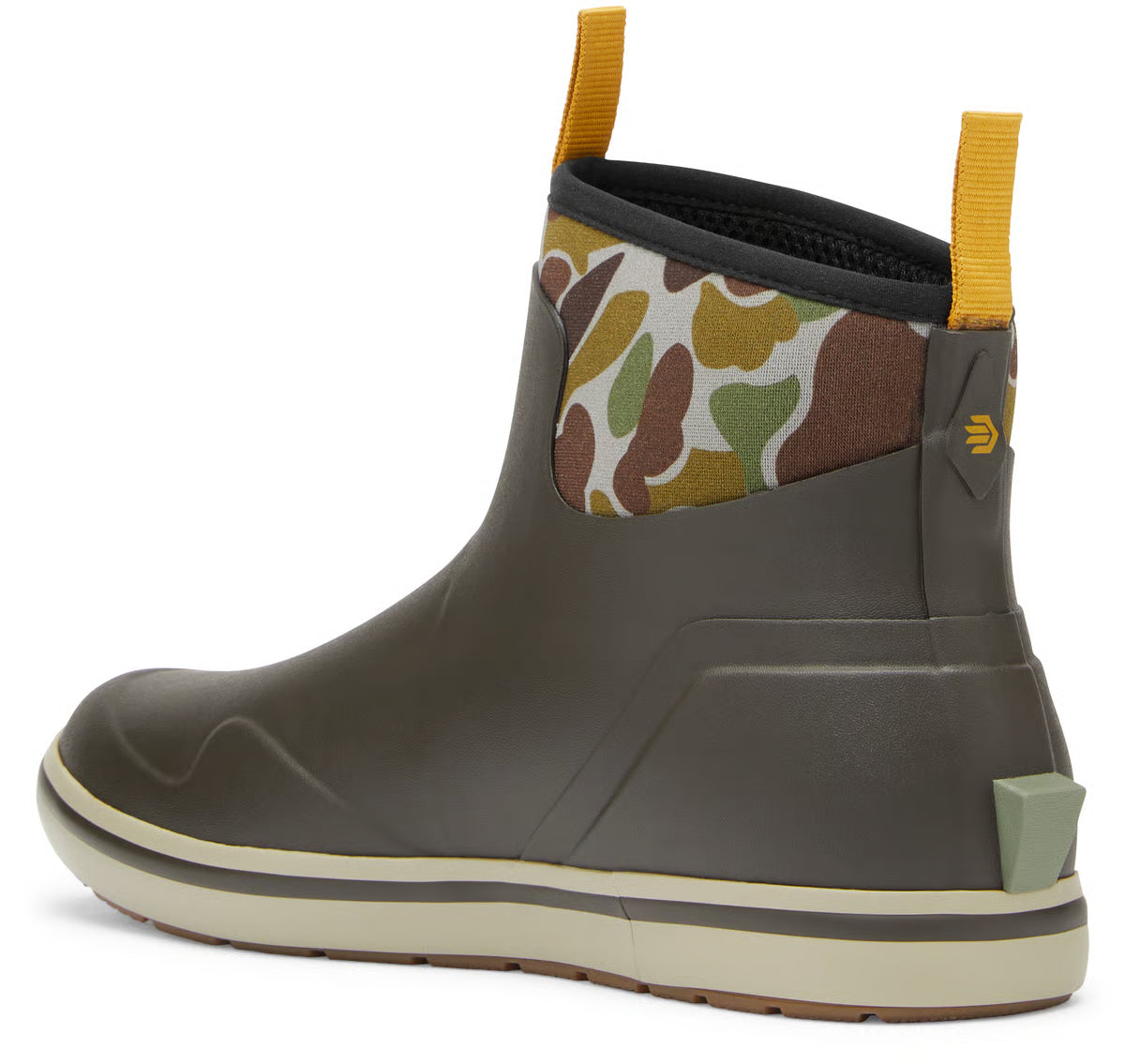LACROSSE Men's Alpha Deck Boot 6" Black Olive/Camo