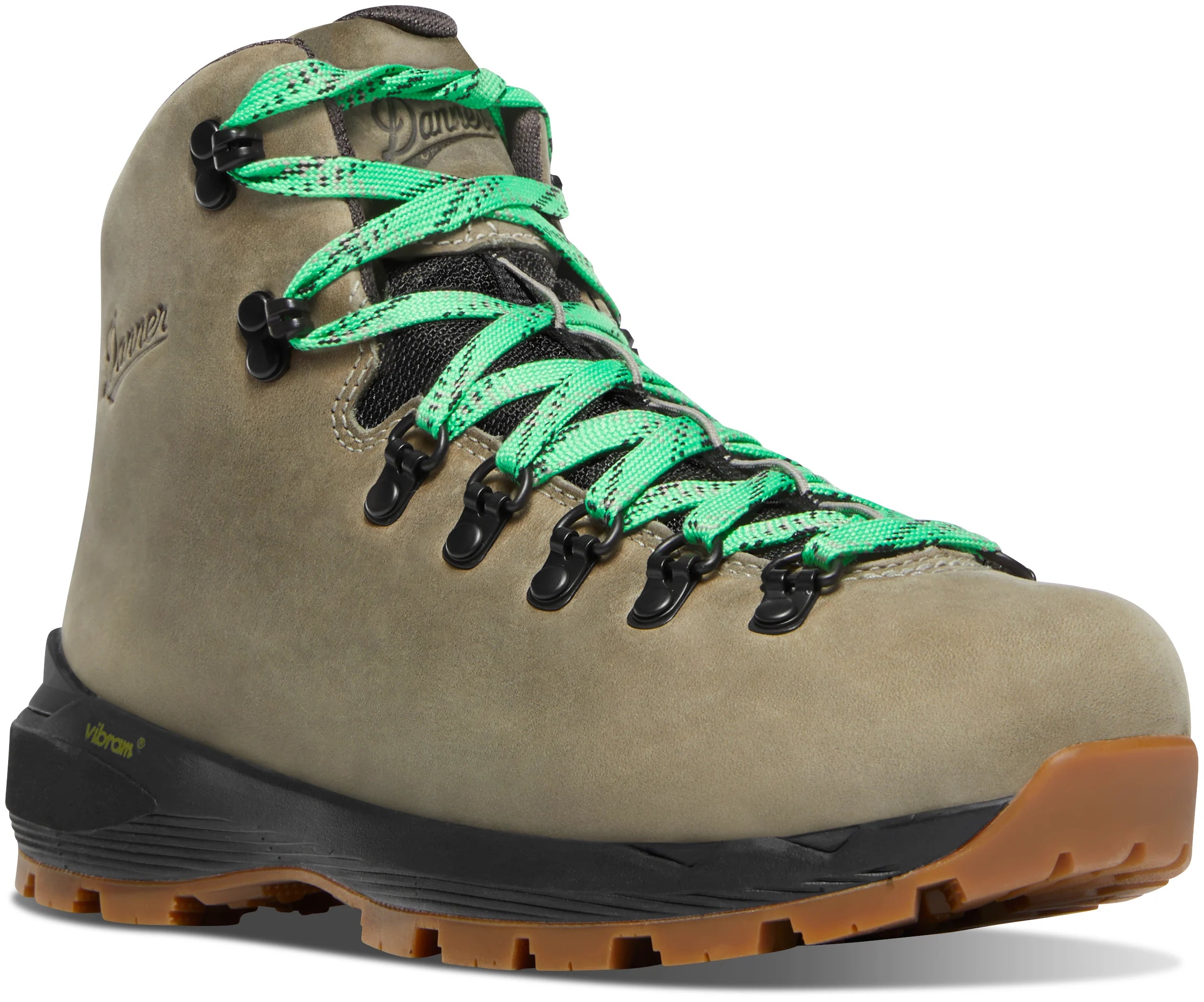 Women's Mountain 600 Evo 4" Tin Gray/Island Green GTX