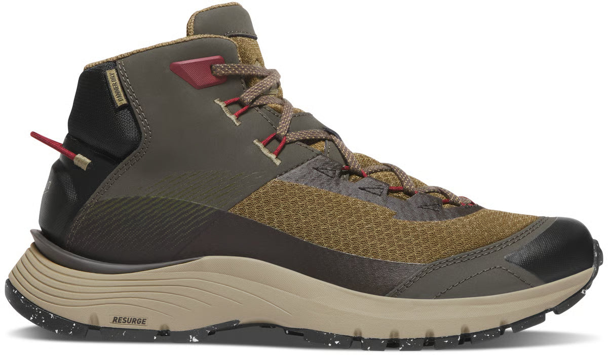 Men's Trail Junction Mid 4" Black Olive/Port