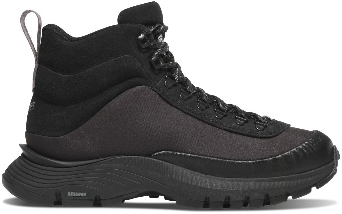 Women's Trail Trainer Mid 4" Black/Black
