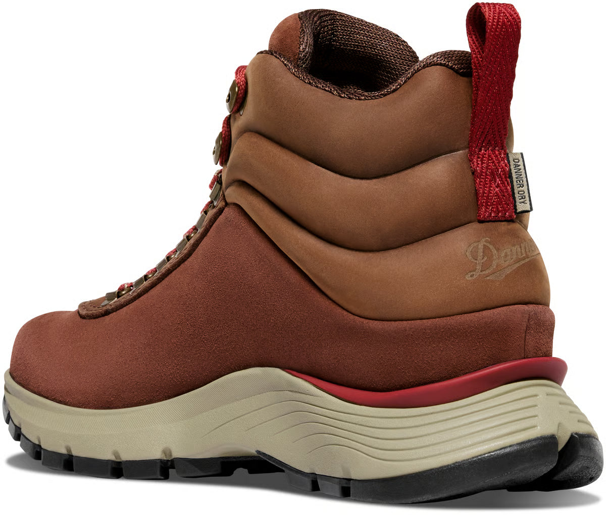 Women's Trail Trainer Mid 4" Chocolate Brown/Wine