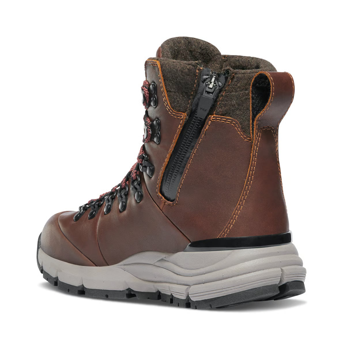 Women's Arctic 600 Side-Zip 7" FG Pecan/Brick 200G