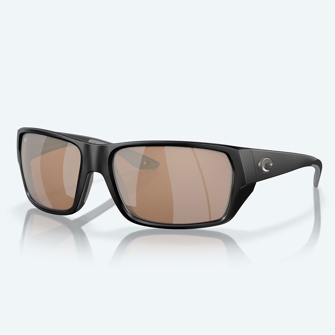 Costa Del Mar Tailfin Matte Black / Copper Silver Mirror