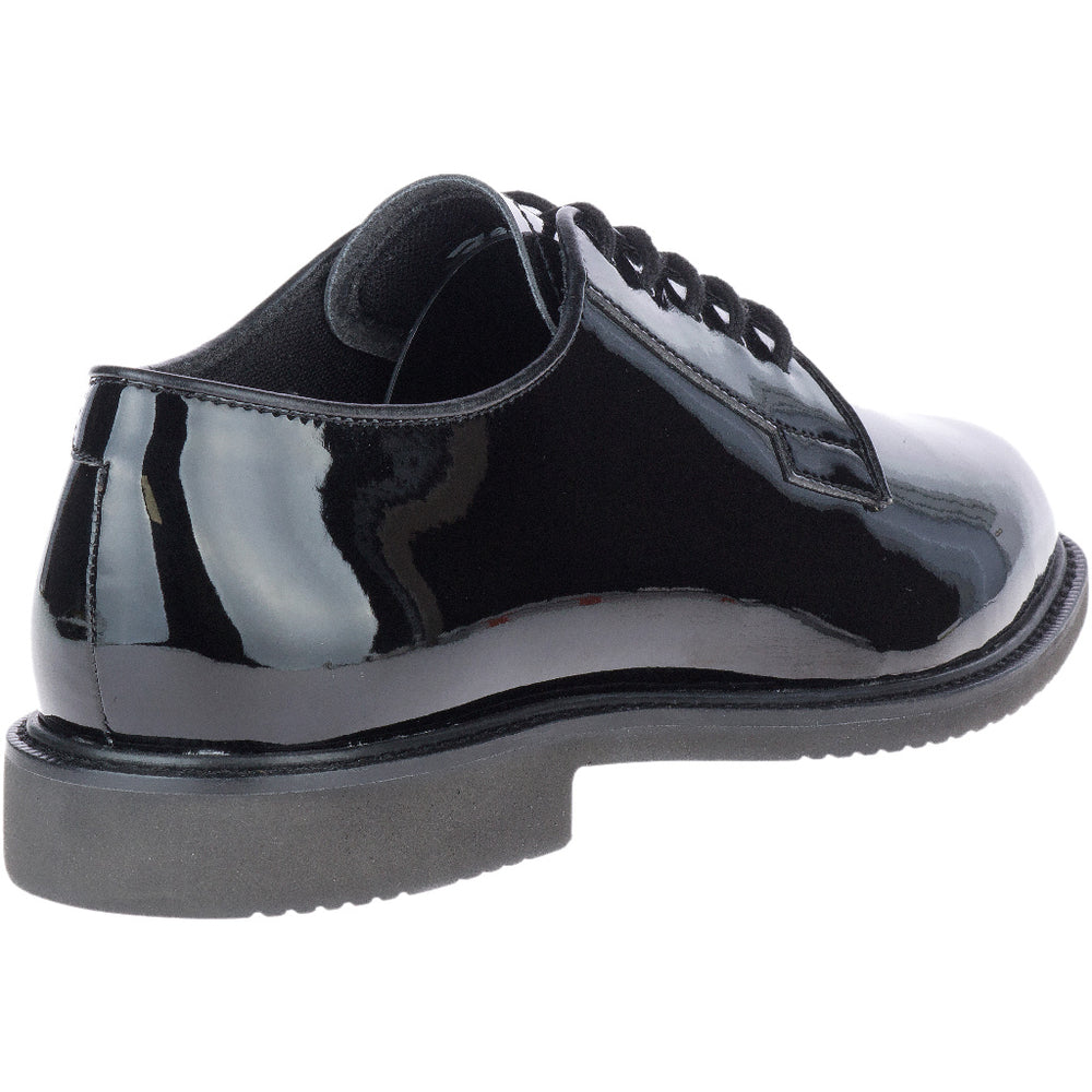 BATES SENTRY OXFORD - BLACK HIGH GLOSS (WOMEN'S)