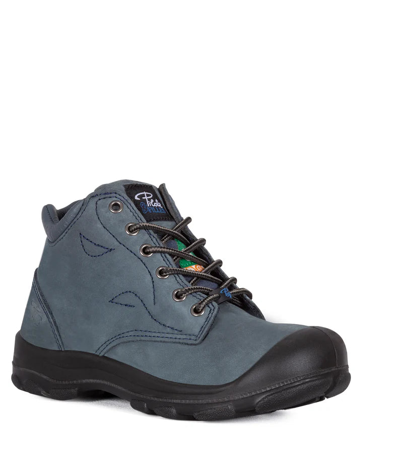 P&F S556 Women's 6" work boots in nubuck leather, CSA steel toecap (3 Colours)