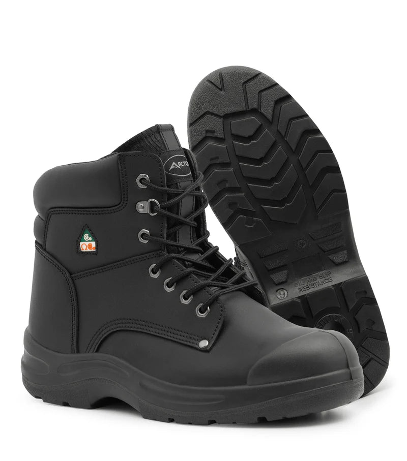 Acton Protect6 CSA Work Boots (Black/Tan)