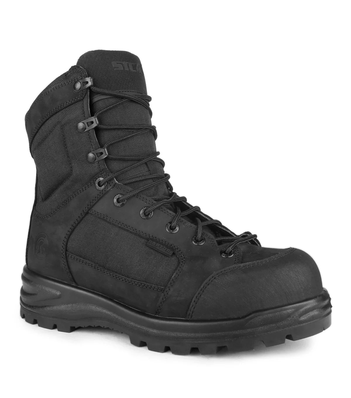 STC Malden, Black | 8" Waterproof & 200 g Tactical Boots | Vibram TC4+