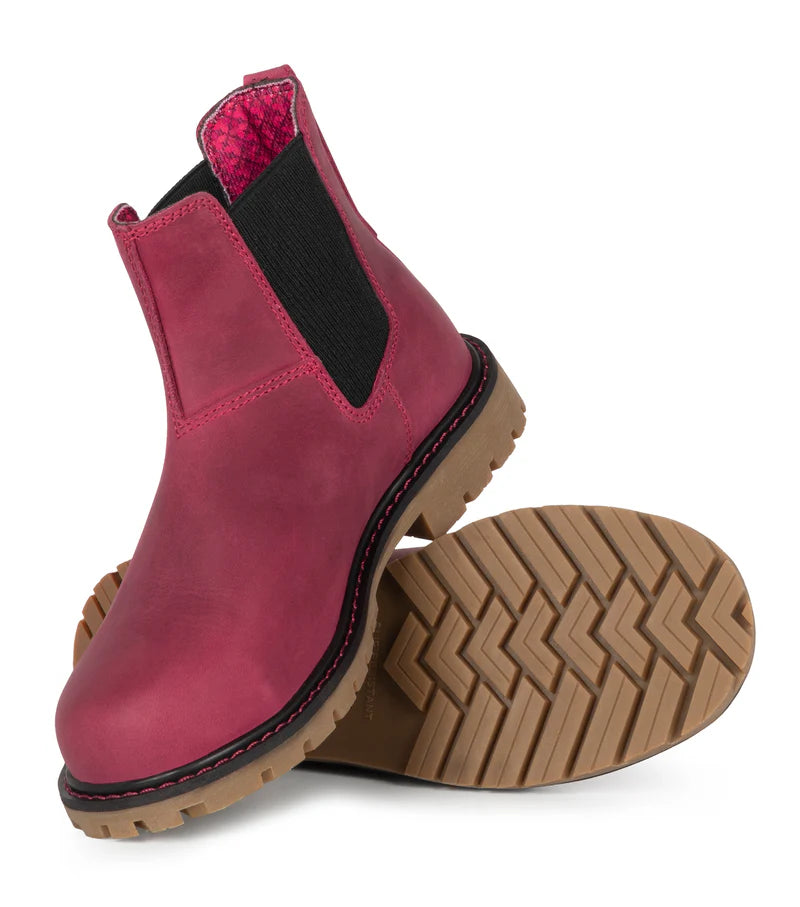 P&F PF6008 Women's 6'' Leather Work Boots, CSA steel toe cap