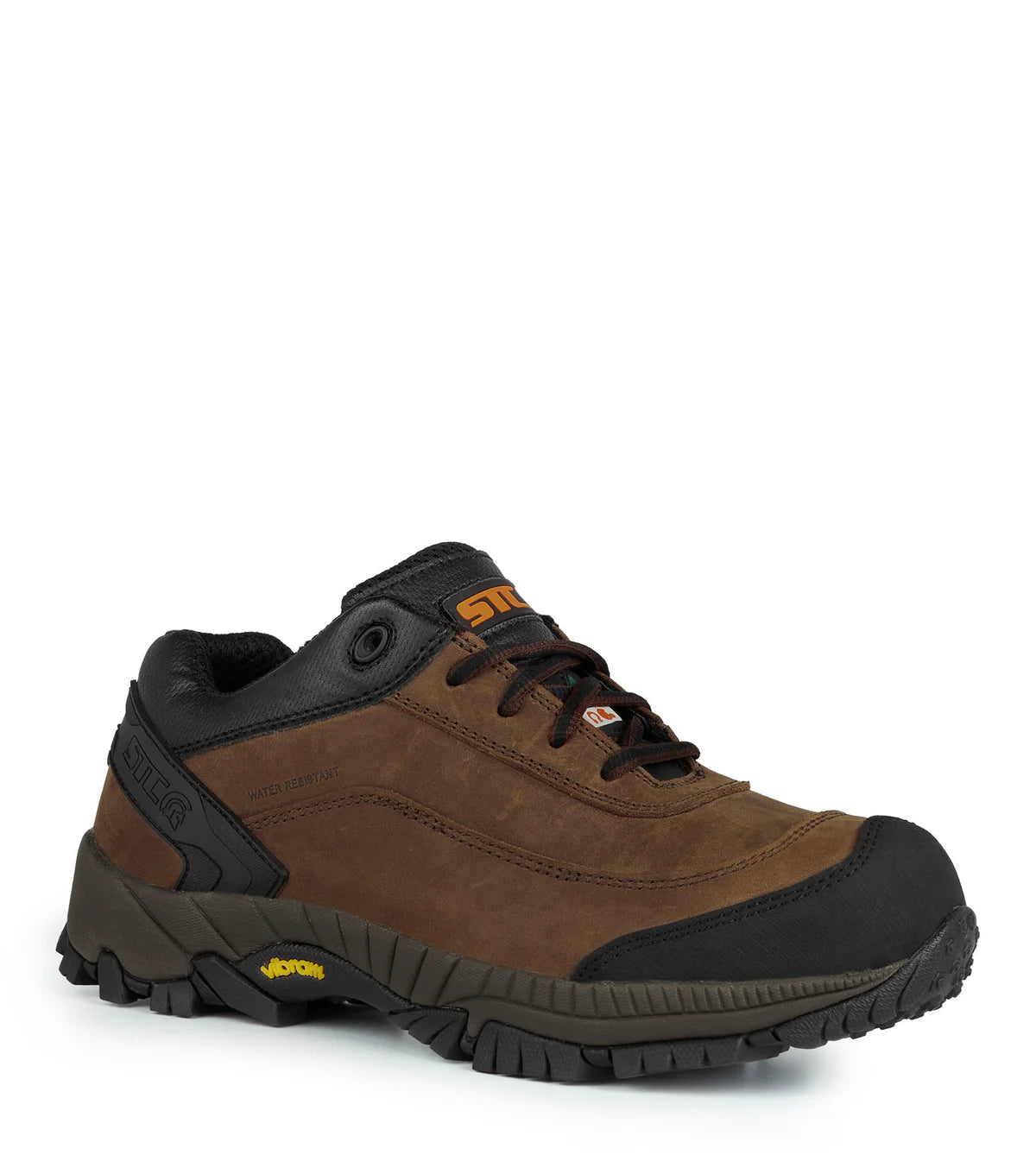 STC Bruce, Brown | Athletic Leather Work Shoes | Vibram TC4+ Outsole
