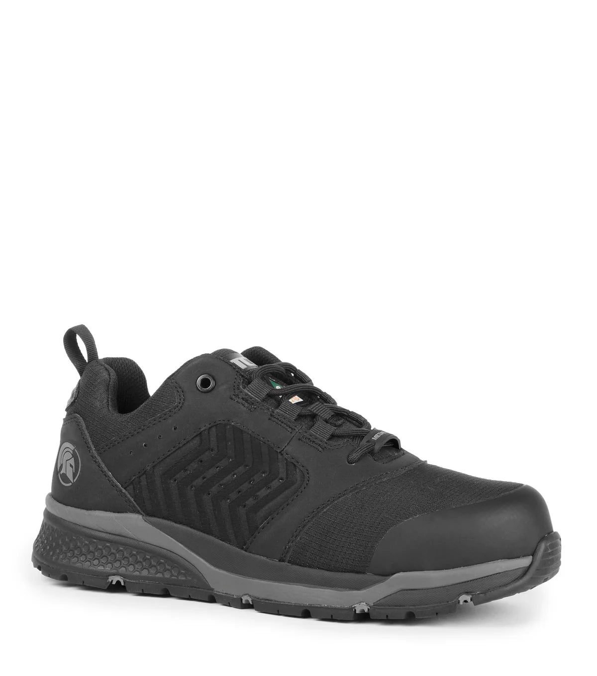 STC Trainer EFit, Black | Athletic Work Shoes | Metal Free & Lightweight