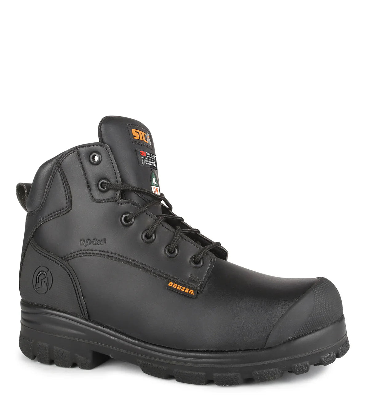 STC Trump, Black | 6” Vegan Microfiber Work Boots