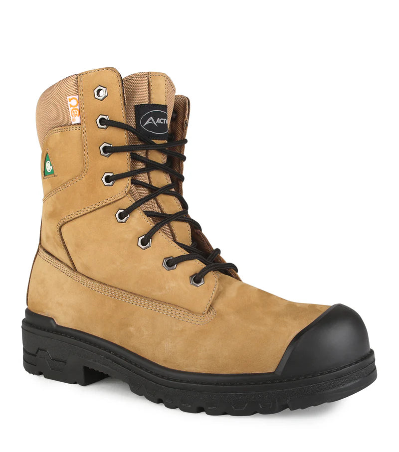 Acton Prolite 8"CSA Nubuck Work Boots (Tan/Black)