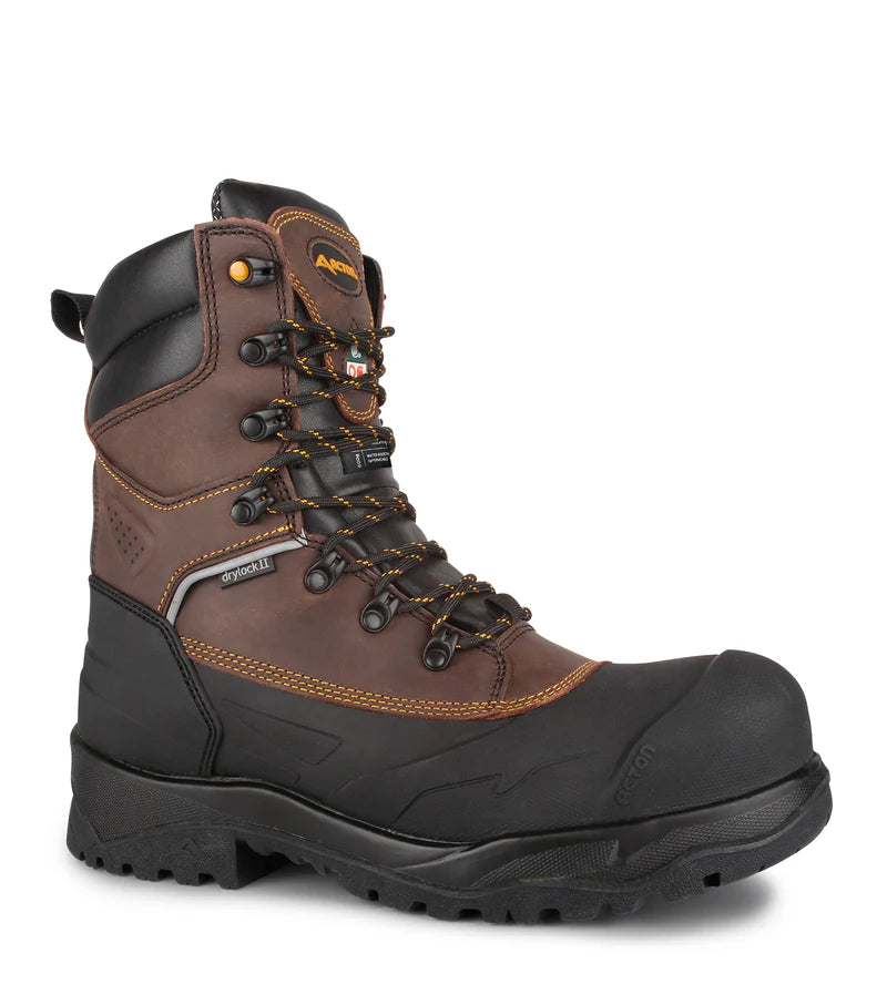 Acton Innova, Brown | 8'' insulated Work Boots | 600g Thinsulate