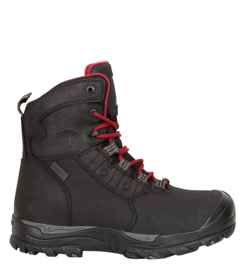 P&F PF624 Women's 8" insulated work boots, waterproof membrane, CSA metal-free