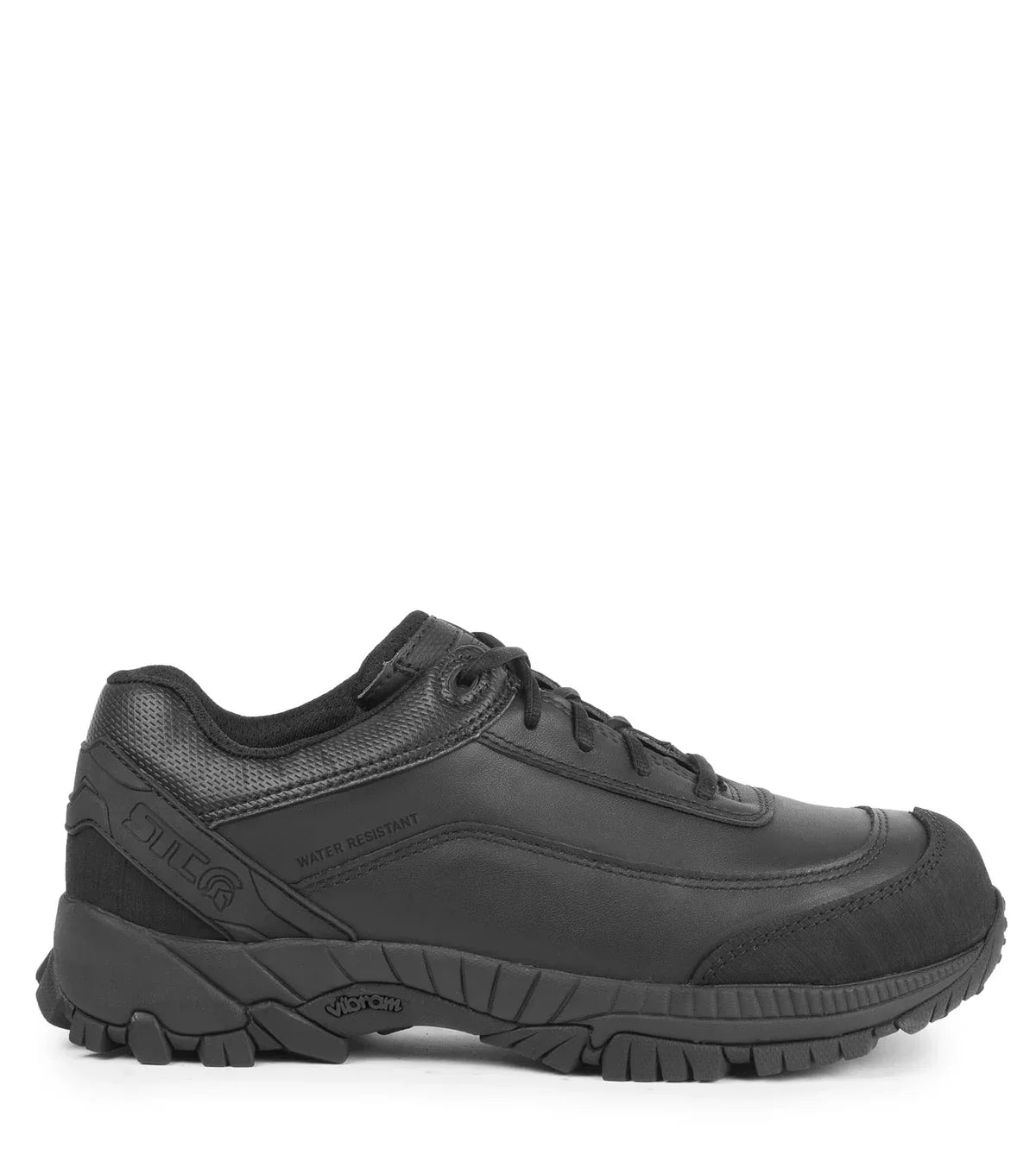 STC Bruce, Black | Athletic Leather Work Shoes | Vibram TC4+ Outsole