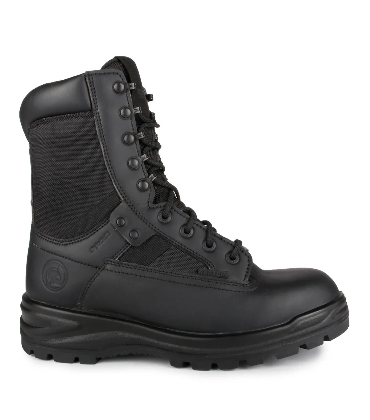 STC 911, Black | 8" Leather & Ballistic Nylon Tactical Boots | Vibram TC4+