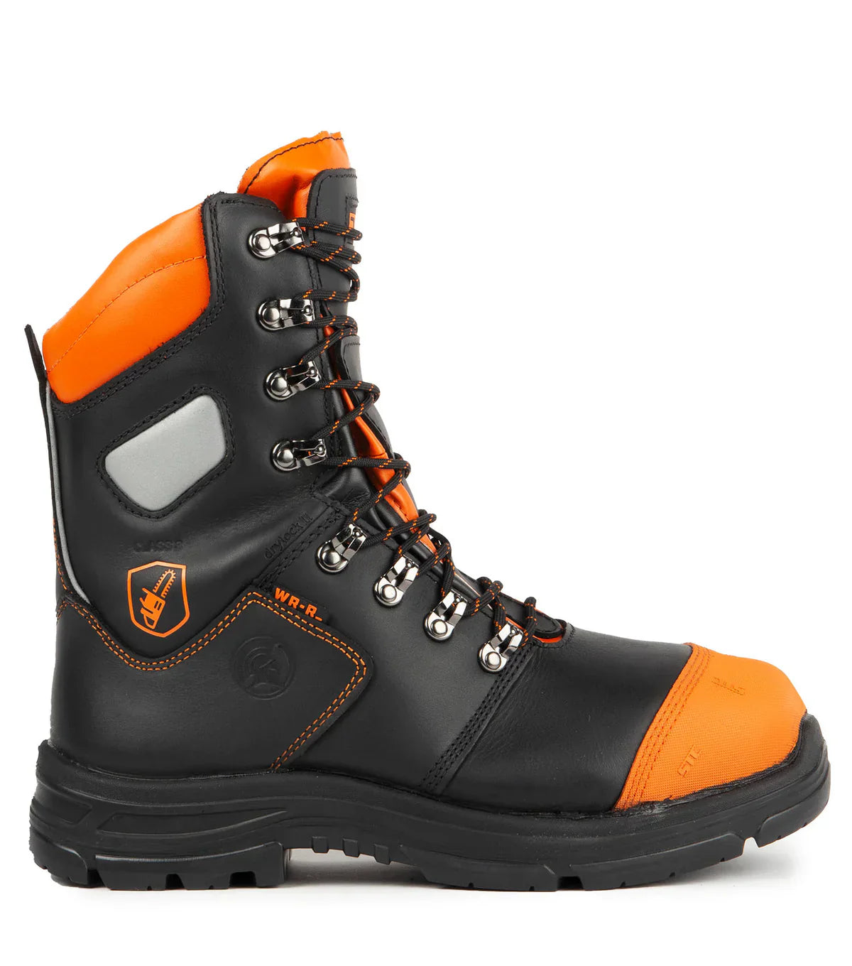 STC Battler, Orange | 8" Lumberjack Chainsaw Safety Work Boots