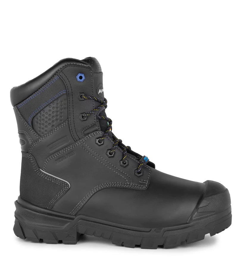 Acton Crusher Black CSA 8'' 600g Insulated Work Boots with Flexible Metguard