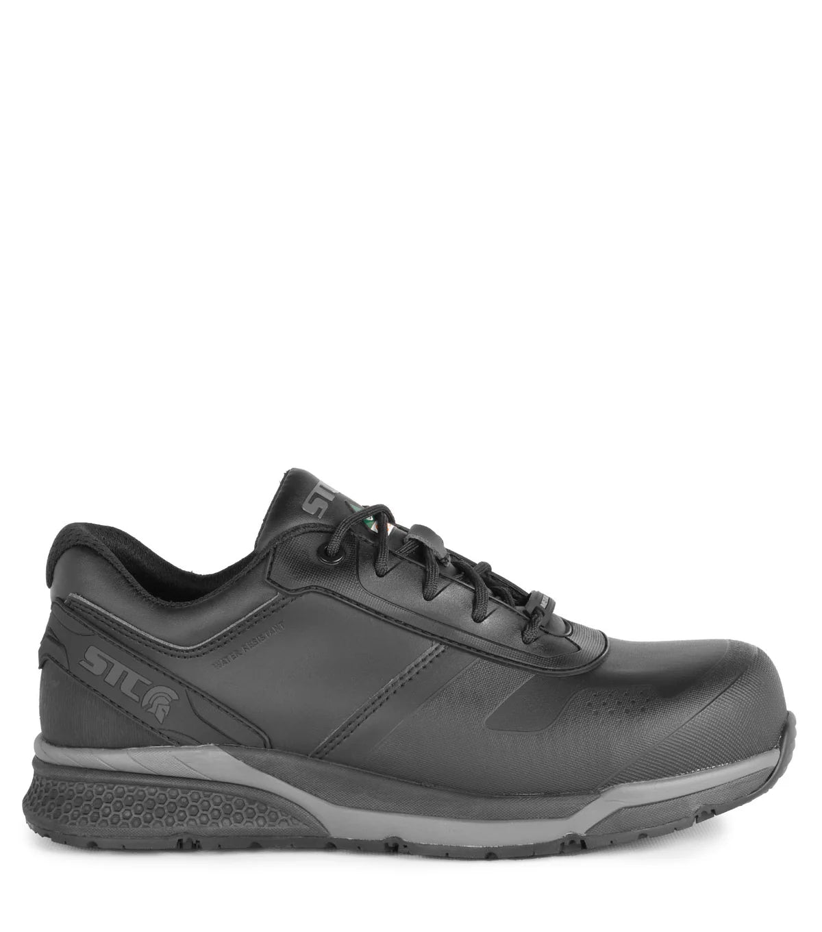 STC Elite, Black | Vegan Microfiber Metal Free Athletic Work Shoes