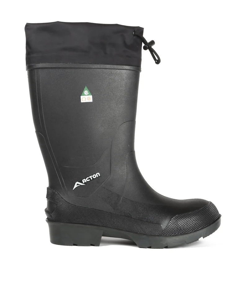 Acton Stormy CSA Black 15" Insulated Rubber Work Boots