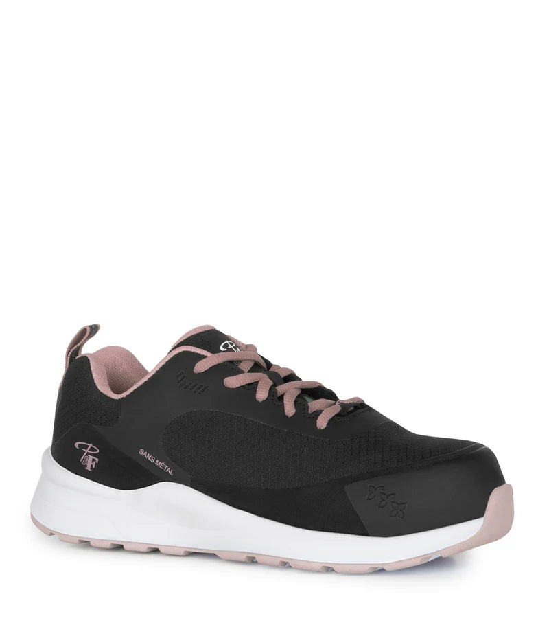 P&F PF6004 Women's Lightweight, metal-free athletic work shoes, CSA (2 Colours)