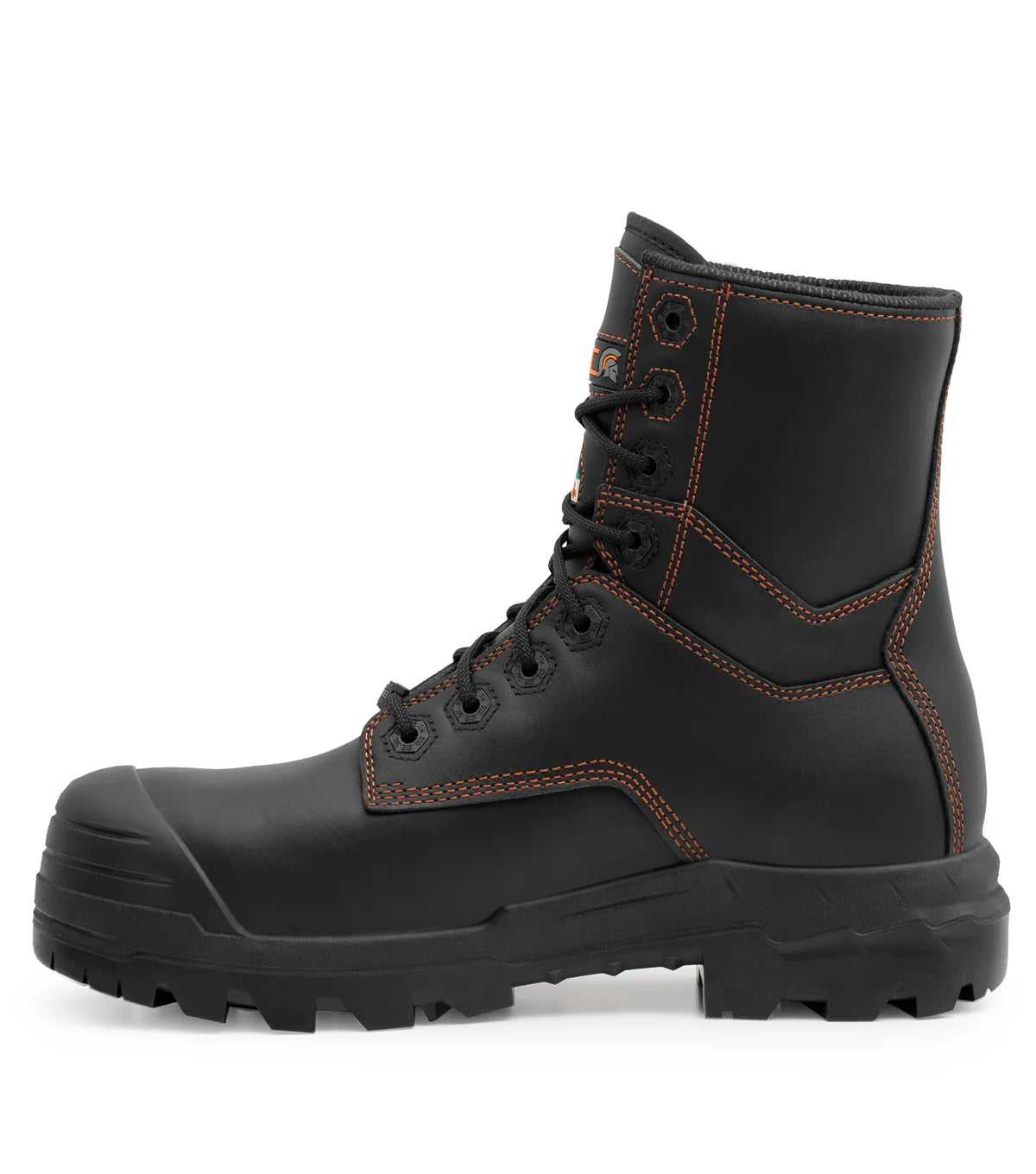 STC Waston, Black | 8” Metal Free Leather Work Boots | TC4+ Vibram