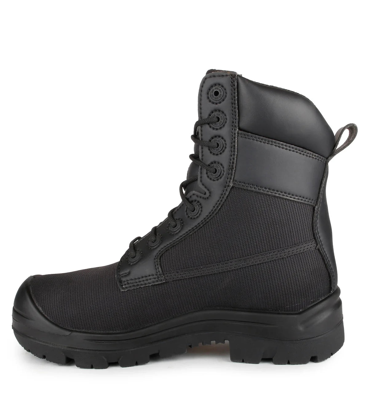 STC Shire, Black | 8" Vegan Waterproof Work Boots | Vibram TC4+