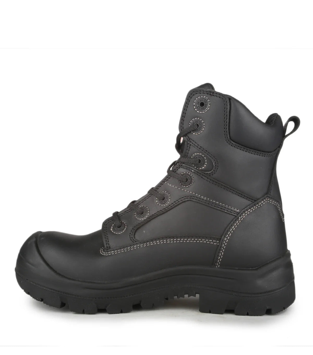 STC Morgan, Black | 8" Leather Work Boots | Vibram TC4+ Outsole