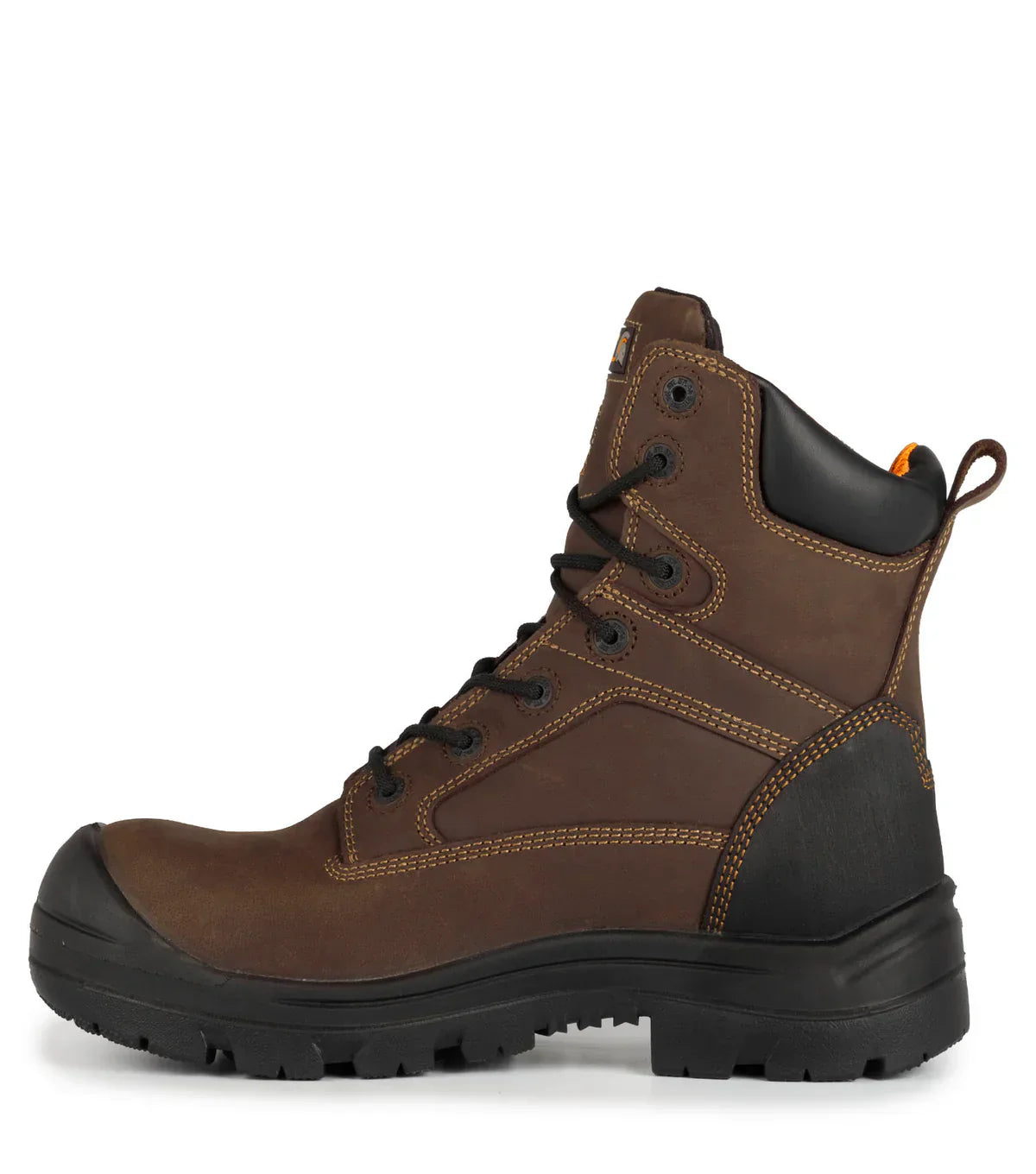 STC Morgan, Brown | 8" Leather Work Boots | Vibram TC4+ Outsole