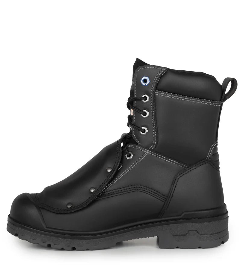 Acton Progum-X-Met, Black | 8" CSA Work Boots with External Metguard