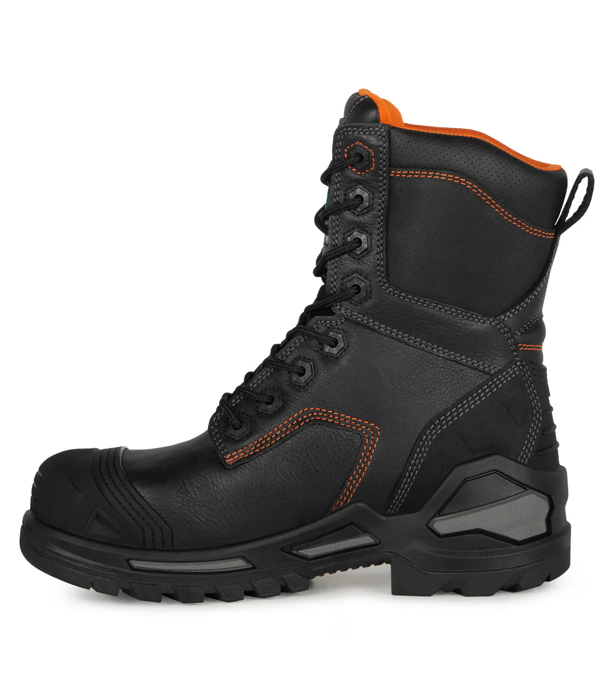 STC Blade8, Black | 8” Waterproof Leather Work Boots | Vibram Megarip Pro