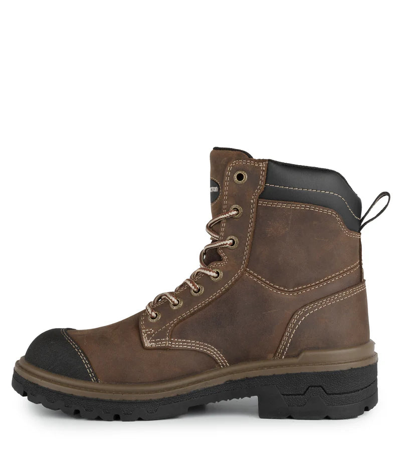 Acton Fierce Brown 8'' CSA Women's Leather Work Boots