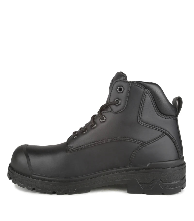 Acton Profiber Black 6'' CSA Vegan Microfiber Work Boots