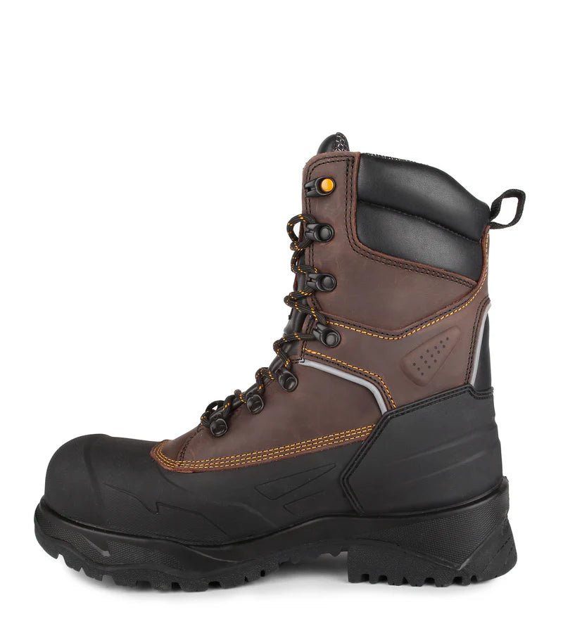 Acton Innova, Brown | 8'' insulated Work Boots | 600g Thinsulate