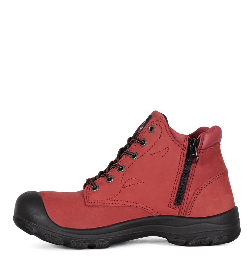 P&F S556 Women's 6" work boots in nubuck leather, CSA steel toecap (3 Colours)