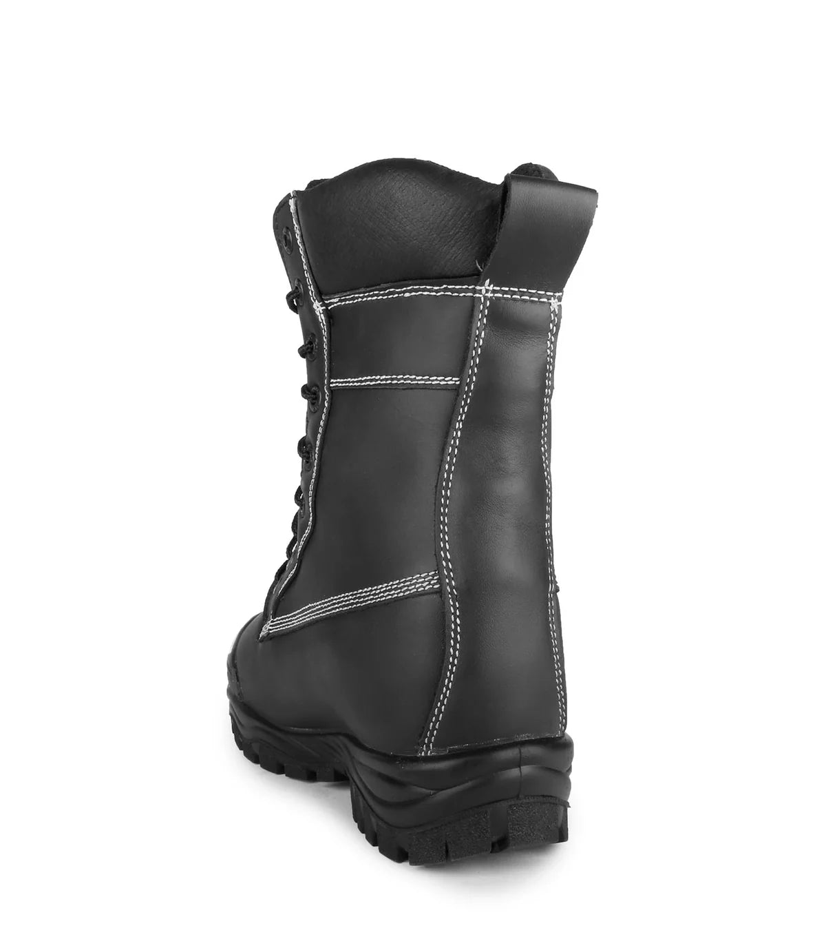 STC Kimberlite, Black | 9" Leather Work Boots | Internal Metguard