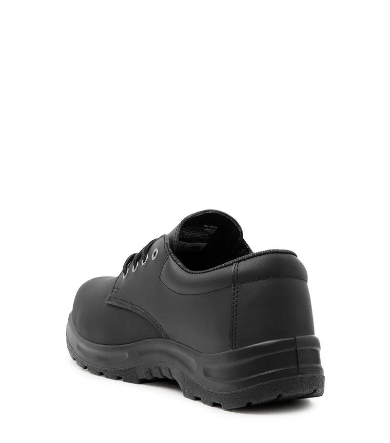Acton Protect CSA Black Leather Work Shoes