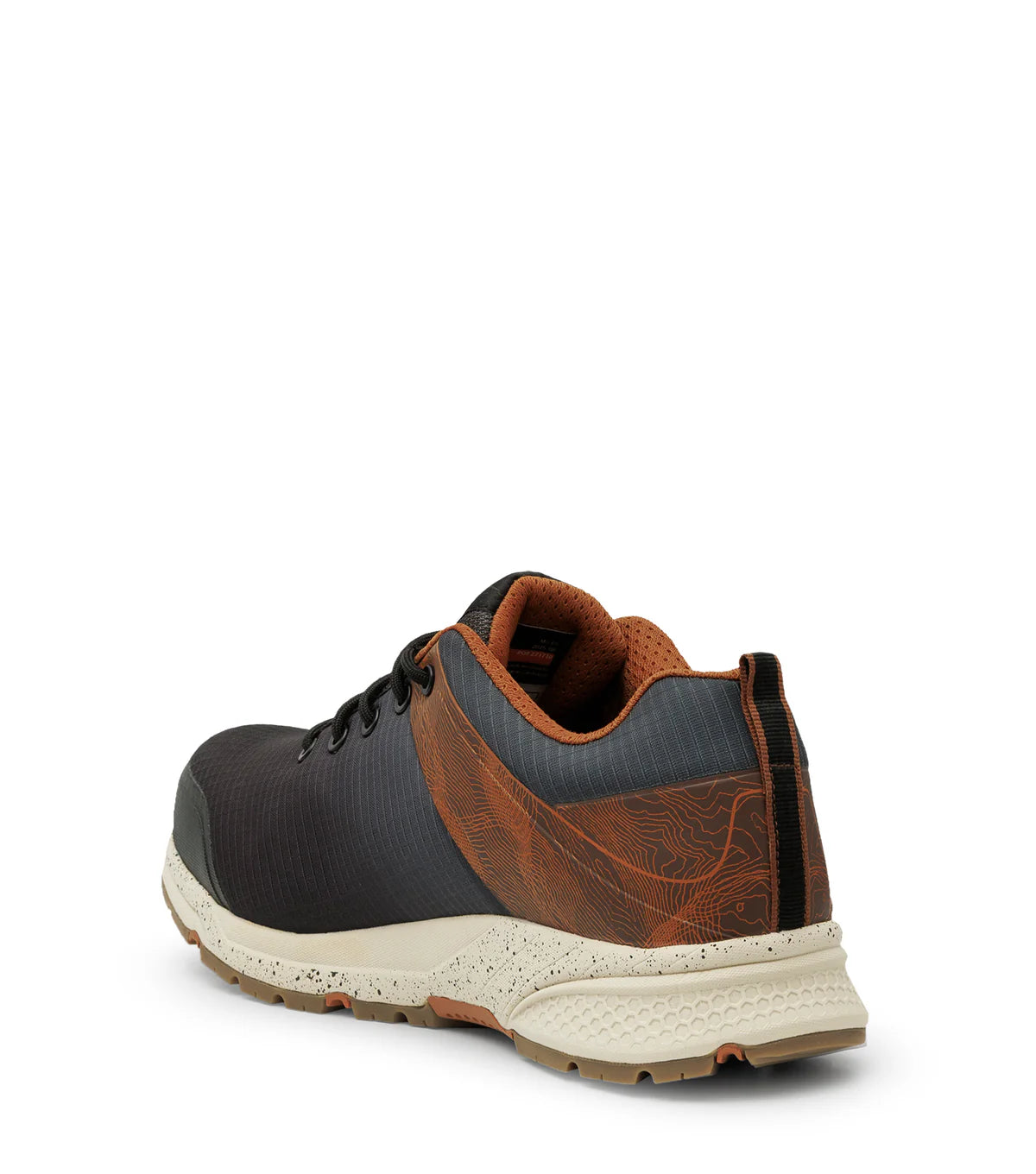 STC Trainer, Black & Chestnut | Athletic Metal Free Lightweight Work Shoes