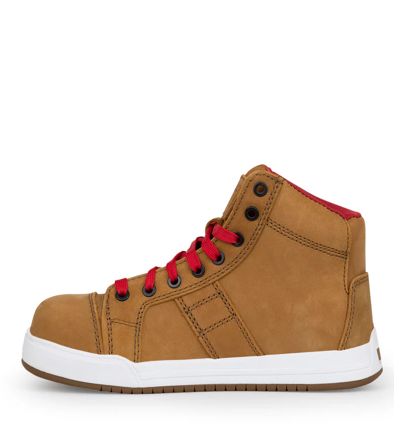 P&F PF690 Women's 6'' High-Top Leather Work Shoes, CSA Metal-Free