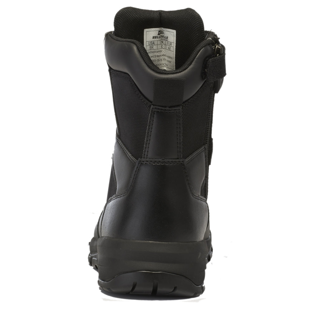 Belleville Boots SPEAR POINT BV918ZWP CT Waterproof Composite Toe Side-Zip Tactical Boot - Black